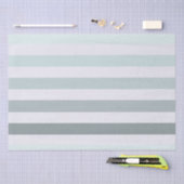 Mint Stripes Ombre Tissuepapier (Craft)