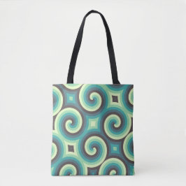 Mint Swirl Mosaic Draagtas