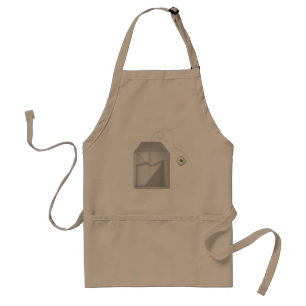 Mint Tea Bag Apron Standaard Schort