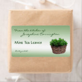 Mint Tea verliet labels (Insitu)