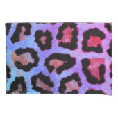 Mint Tease me blauwgroen loods hoesjes van luipaar Kussensloop (Voorkant-Links)