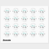 Mint To Be Wedding Snoep Bar Eten Favor Label (Vel)