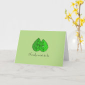 Mint to be-Wenskaart Kaart (Gele Bloem)