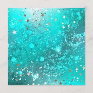 Mint Turquoise Foil Achtergrond Programma