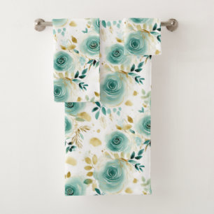 Mint Vert Blanc or Rose Floral