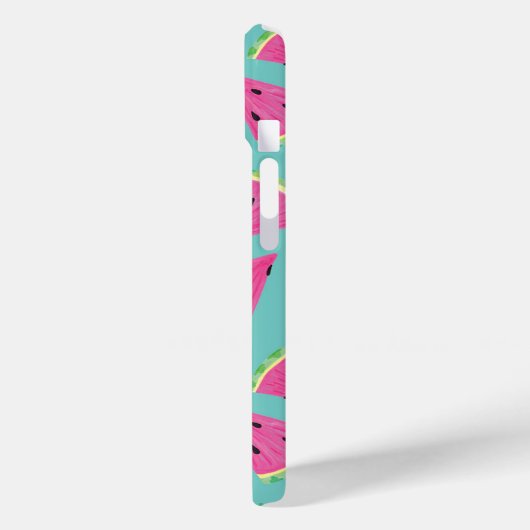 Mint Watermelon iPhone Case (Achterkant / Links)