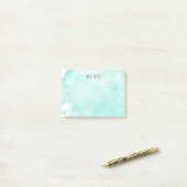  Mint Waterverf Nota aan Zelf Post-it® Notes (Op bureau)