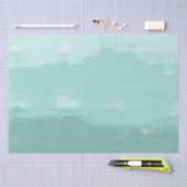 Mint Waterverf Ombre Tissuepapier (Craft)