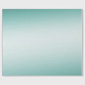 Mint White Ombre Cadeaupapier (Vlak)