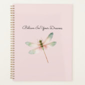 Mint White Pink Dragonfly (Devant)