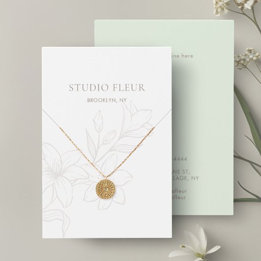 Mint & White | Présentation commerciale florale ch