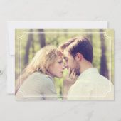 Mint & White Whimsical Engagement Party - Uitnodig Kaart (Achterkant)