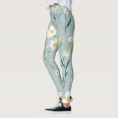 Mint Wildflowers Leggings (Links)