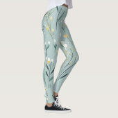 Mint Wildflowers Leggings (Rechts)
