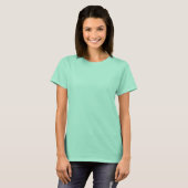 Mint Women's Basic T-Shirt (Voorkant volledig)