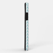 Mint Yarn Chevrons Knit Pattern  Case-Mate iPhone Case (Achterkant/rechts)