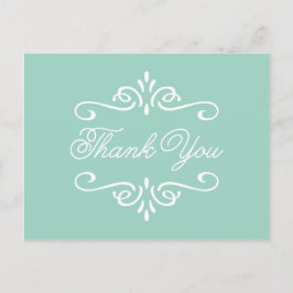 mintgroen | Afstuderen dank u Briefkaart