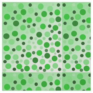 Mintgroene Stippen, Stof