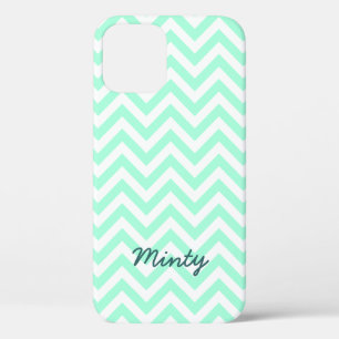 Mintig groen chevron patroon iPhone 5C case