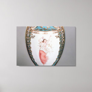 Minton vase, 1862 canvas afdruk