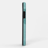 Minty Blossoms Monogram Case-Mate iPhone Case (Achterkant/rechts)
