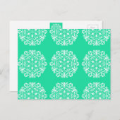 Minty Mandala Briefkaart (Voorkant / Achterkant)