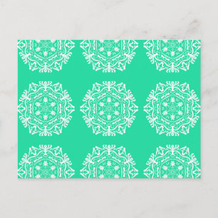Minty Mandala Briefkaart