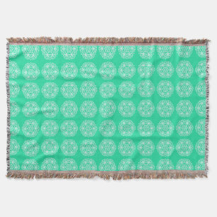 Minty Mandala Deken