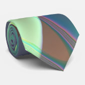 Minty Pleasure Fractal Stropdas (Opgerold)