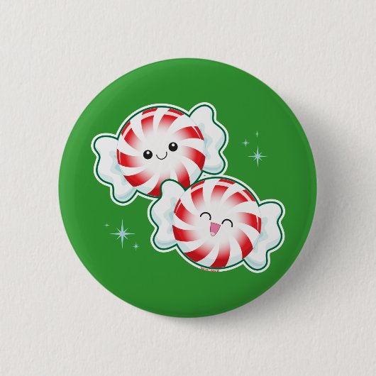 Minty Ronde Button 5,7 Cm (Voorkant)