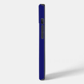 Minuit Blue Tough iPhone 14 Coque (Verso / Gauche)