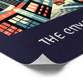 Minuit dans la ville qui ne dort jamais Art Déco (Coin)