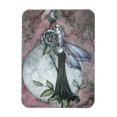 Minuit Rose Fairy Vinyl Magnet (Vertical)