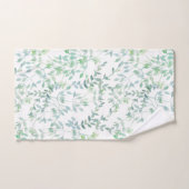 Minuscule Feuille Aquarelle Couleur personnalisée  (Serviette à main)