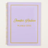 Minuscule Fille Pale Lilac Script hebdomadaire