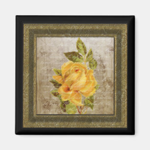 Minuscule floral Vintage Imprimer 04 Magnet