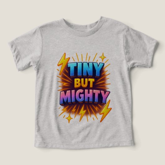Minuscule, Mais Puissant, Toddler Power Tee (Design Recto)