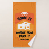 Minuscule Maison - Minuscules Maisons (Serviette de bain)