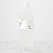 Minuscule Mariage Fleur sauvage Étiquettes de bout (Dos)