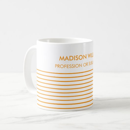 Minuscule Mug De Café Moderne Et Design (Devant gauche)