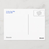 Minuscules formes aléatoires multi carte postale (Dos)