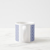 Minuscules Seahors Blue Lavender Espresso Mug (Dos)