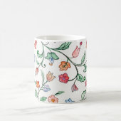 Minuscules Twines florales sur une tasse (Centre)