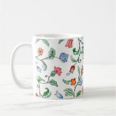 Minuscules Twines florales sur une tasse (Gauche)