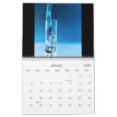 Minuten met een paddenstoel kalender (Jan 2026)