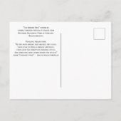 Minuut Man standbeeld, Minuut Man National Hist. P Briefkaart (Achterkant)