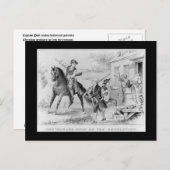 Minuut Mannen Briefkaart (Voorkant / Achterkant)