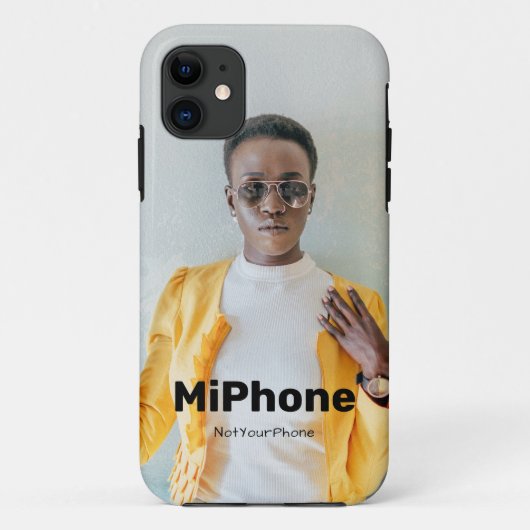 Miphone (Mijn Telefoon) Case-Mate iPhone Case (Achterkant)