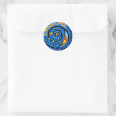 Mir-Cassiopee Missie Patch Logo Ronde Sticker (Tas)