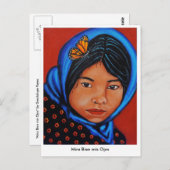 "Mira Bien mis Ojos" Briefkaart (Voorkant / Achterkant)